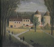 Henri Rousseau The Promenade to the Manor USA oil painting artist